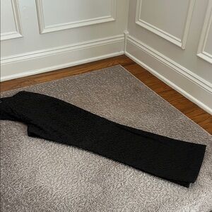 Etcetera dark brown animal print slacks